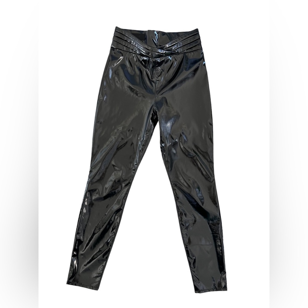 Rta Black Solid Polyurethane Pant - image 3